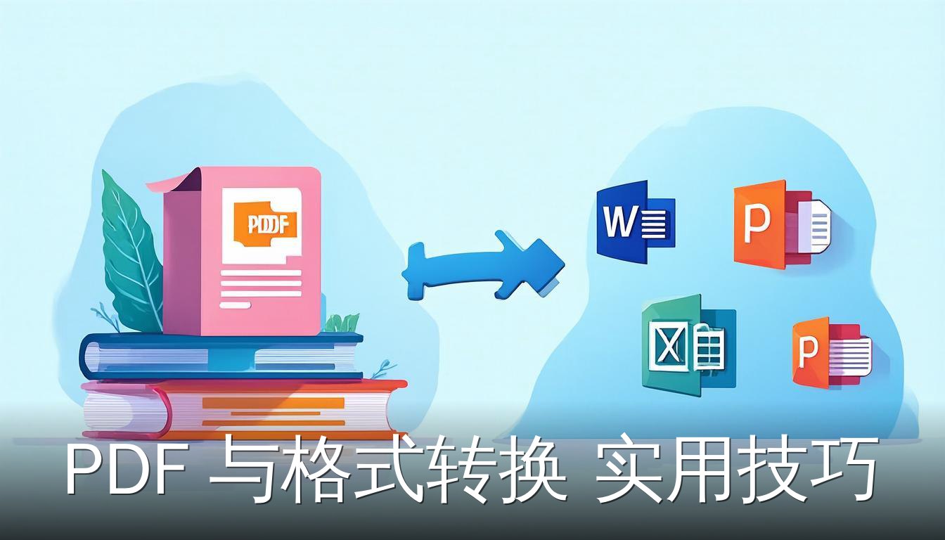 PDF与格式转换实用技巧 展示PDF文档与Office文件之间的转换流程